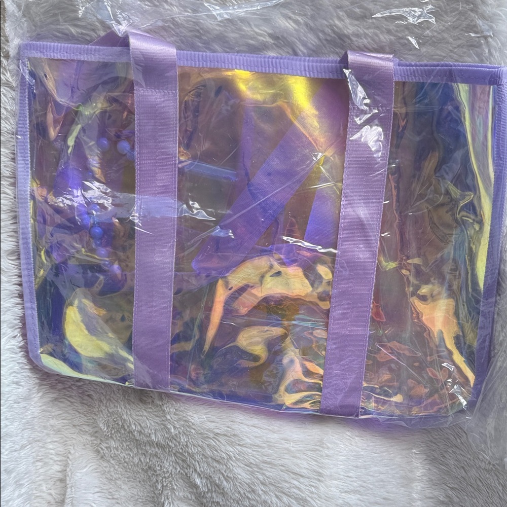 Iridescent Purple Tote Bag